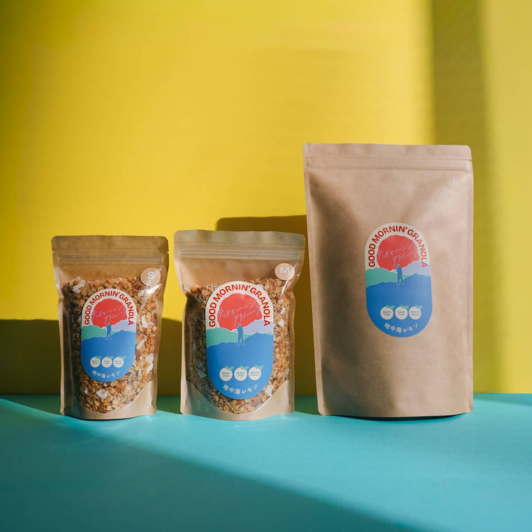 GOOD MORNIN’ GRANOLA|地中海レモン 270g 370g 2kg
