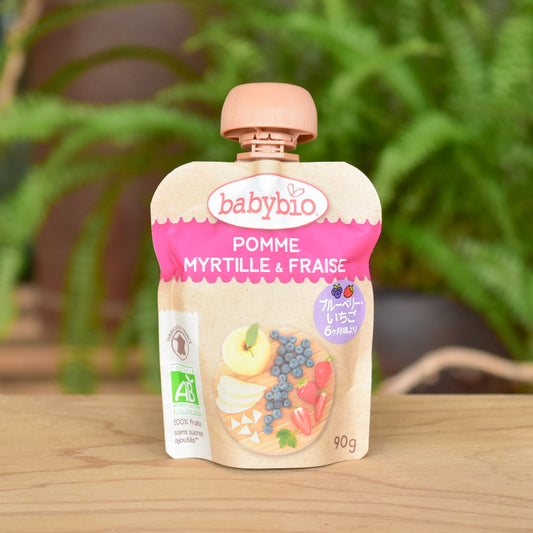ベビービオ ベビースムージー アップル・ブルーベリー・ストロベリー