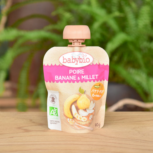 ベビービオ ベビースムージー 洋なし・バナナ・きび