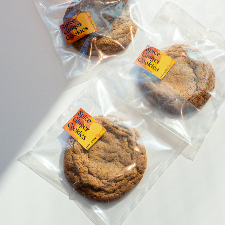 【送料無料】ディアン（周典）〈Hugs & Chews〉Spice Ginger Cookies 8枚×2箱