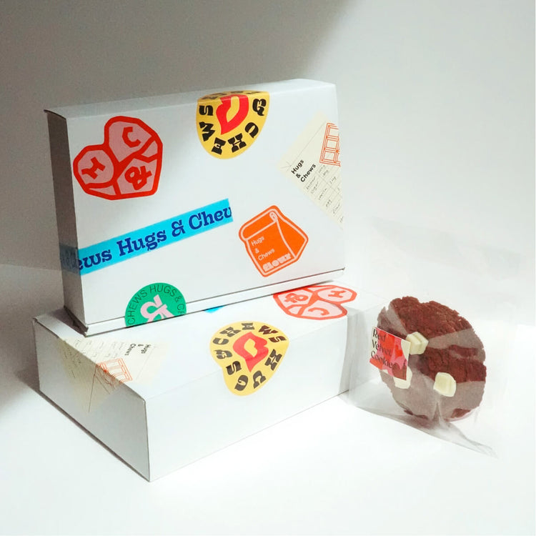 【送料無料】ディアン（周典）〈Hugs & Chews〉Red Velvet Cookie 8枚×2箱