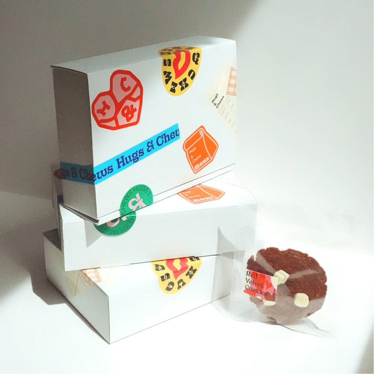 【送料無料】ディアン（周典）〈Hugs & Chews〉Red Velvet Cookie 8枚×3箱